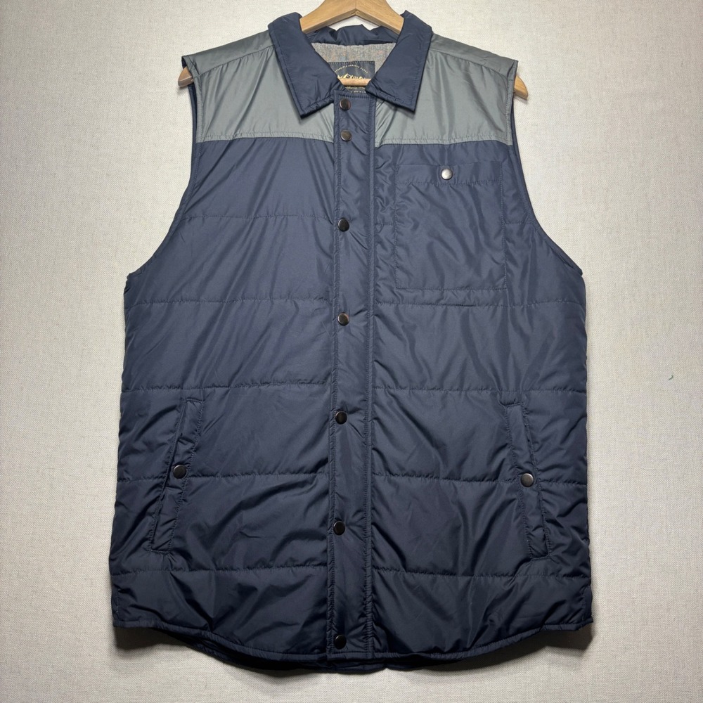 United‎ By Blue Puffer Vest Mens Size L Primaloft Insulated Sustainable Outdoor